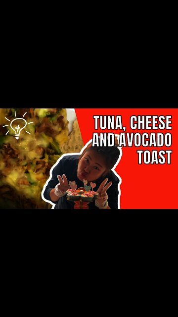 Making Tuna, Cheese and Avocado Toast. Cooking Ideas & Inspiration. Dysha Kitchen. #shorts