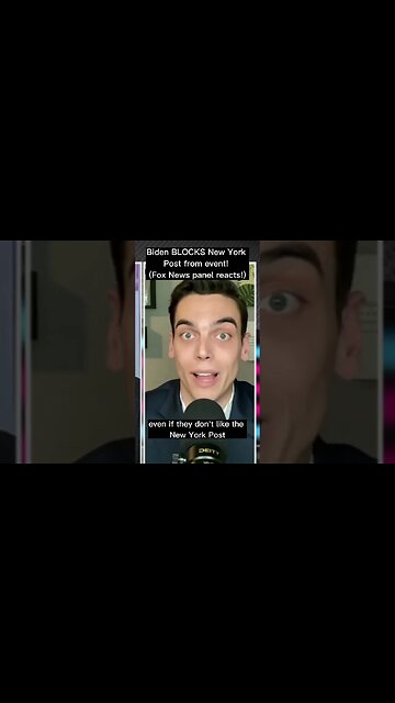 Biden is RESTRICTING the press?!?