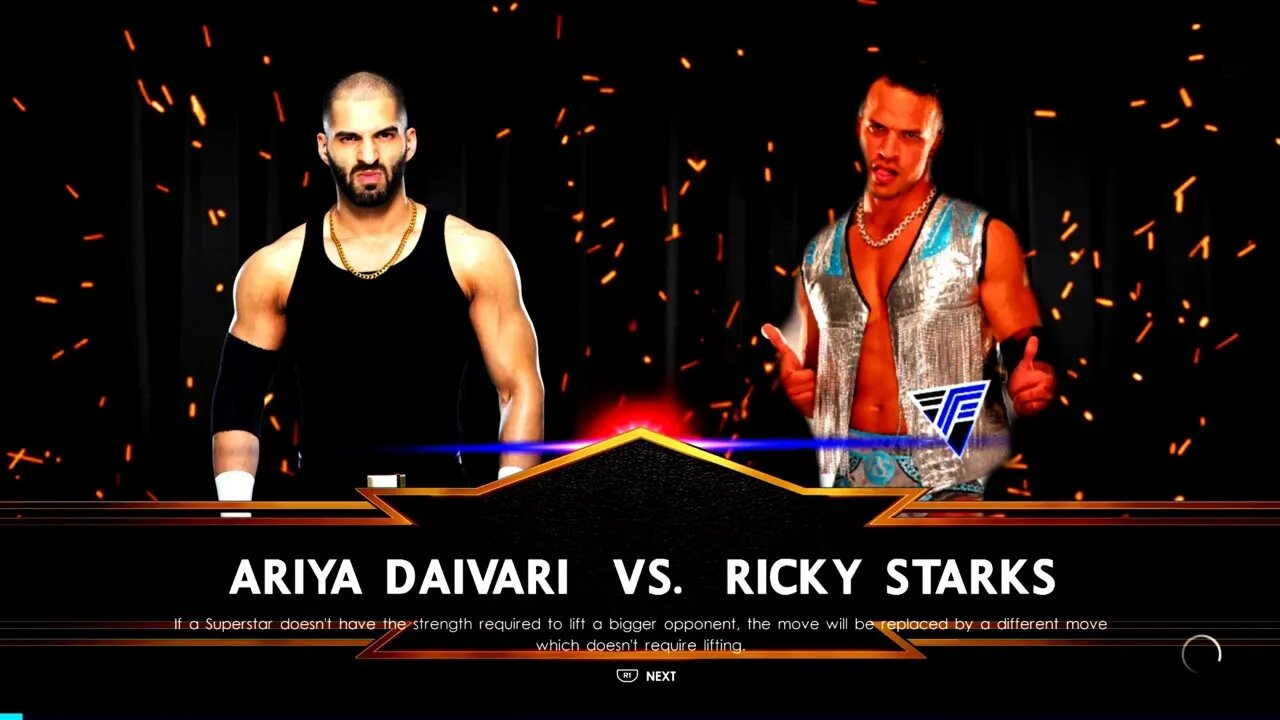 AEW Dynamite Ricky Starks vs Ariya Daivari