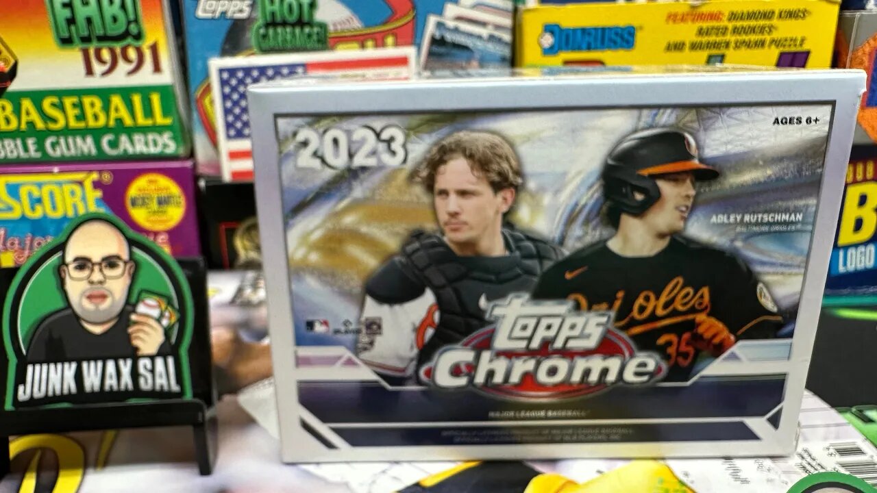 2023 Topps Chrome Baseball Blaster Box