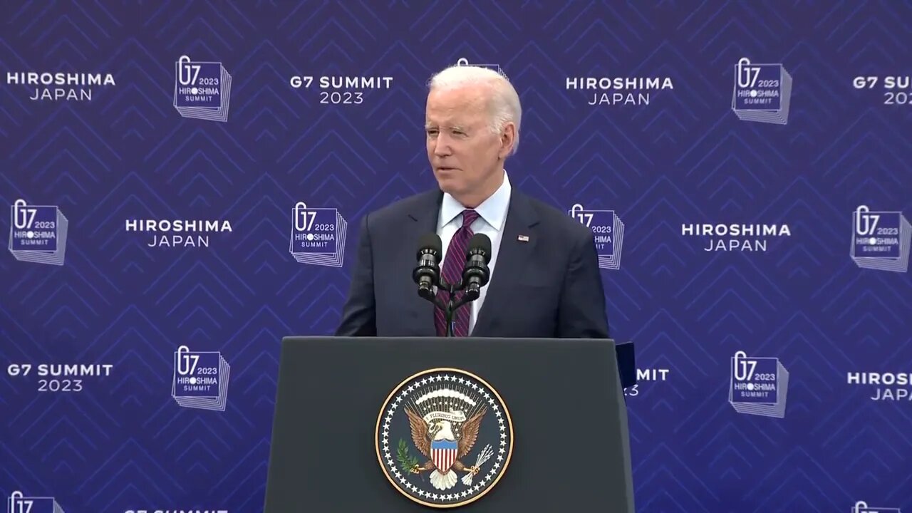 Biden Makes Absolutely Zero Sense Answering Reporter's Question At Press Conference In Japan