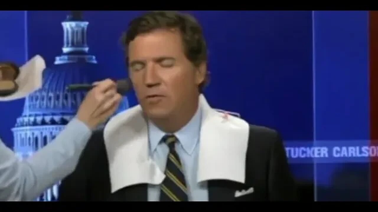 Fox News leaks video with Tucker Carlson speaking about pillow fights to the makeup lady