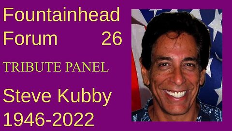 FF-26: panel discussion in honor of Steve Kubby