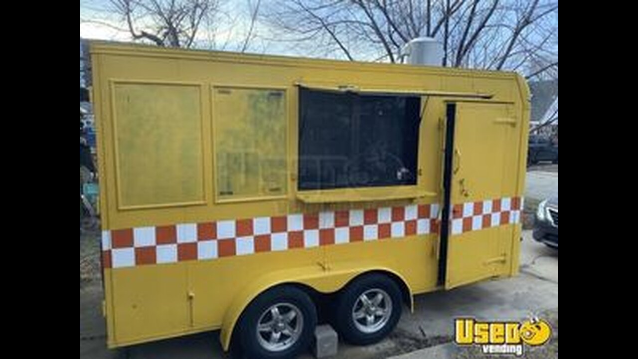 Used - 2021 7' x 14' United Trailer | Kitchen Food Trailer for Sale in Oklahoma!