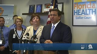 Gov. DeSantis: No new Florida coronavirus cases