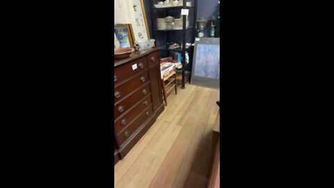 Checking out Antique Store