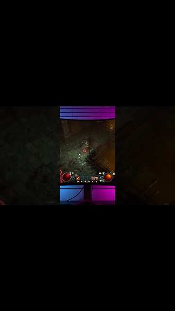 Diablo IV Beta on a LG45GR95QE! See link for full video #gamingsetup #gaming #diablo4