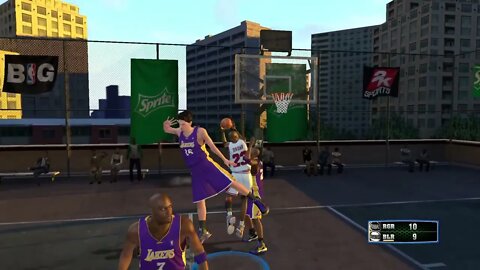 3 on 3: Kobe, Pau and Lamar vs MJ, Scottie and Dennis