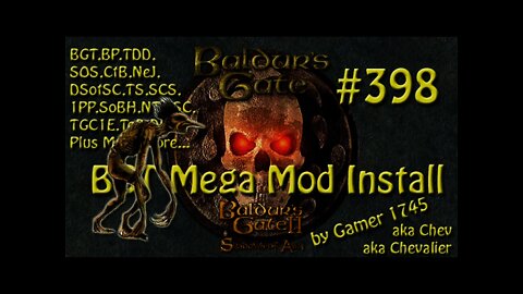 Let's Play Baldur's Gate Trilogy Mega Mod Part 398