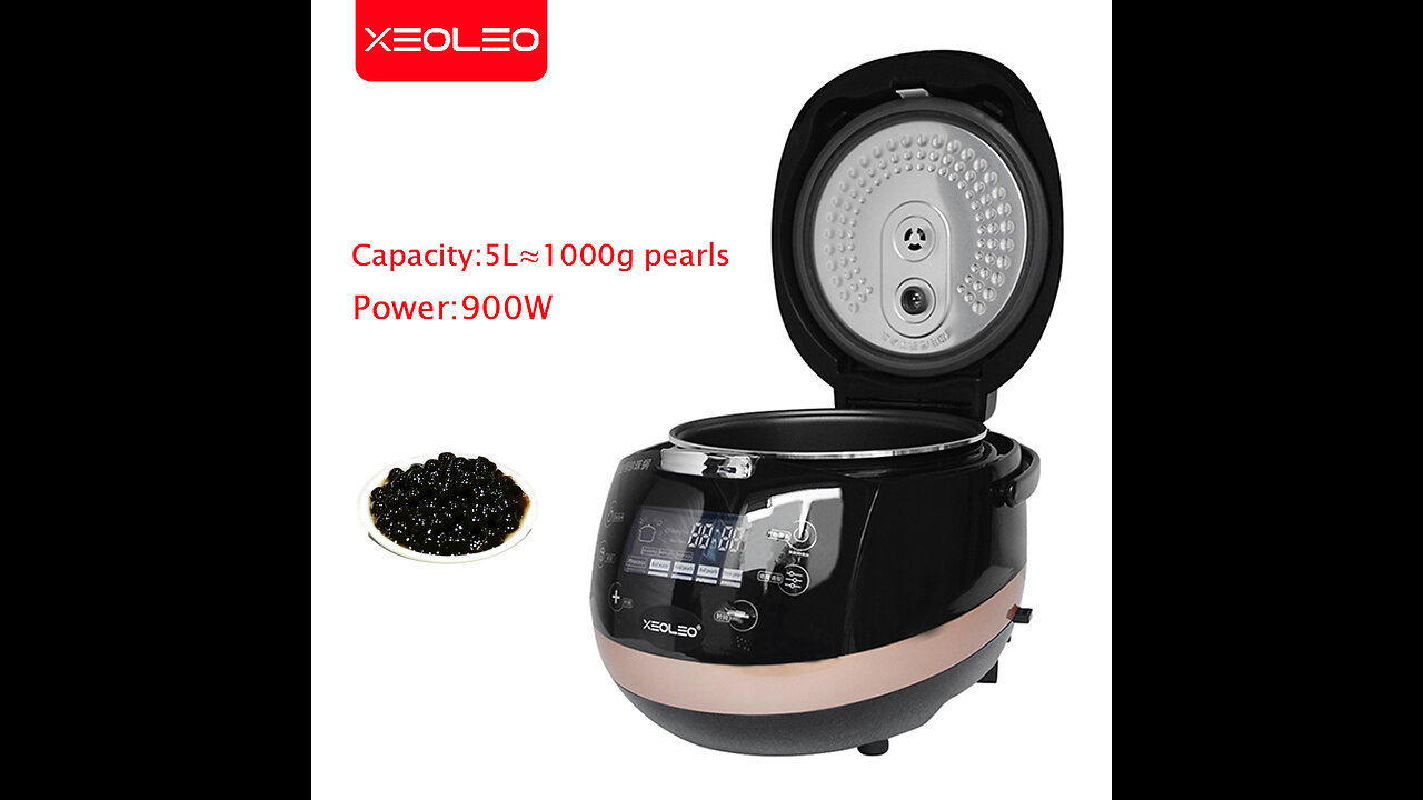 XEOLEO 5L Tapioca Cooker Milk Tea Shop Pearl Cooker