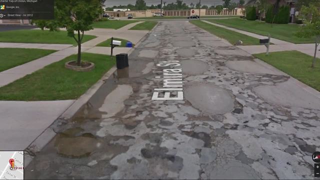 Residents on St. Clair Shore, Clinton Twp. border say construction trucks are ruining their streets