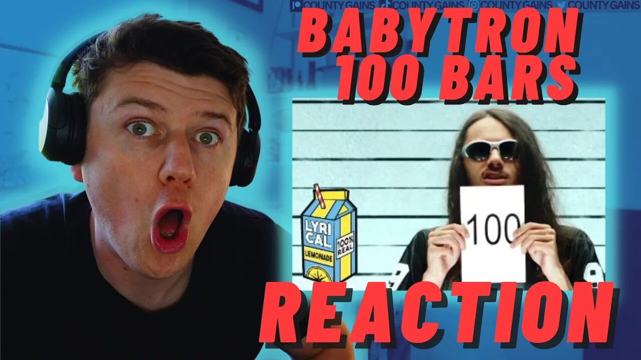 BabyTron - 100 Bars (Directed by Cole Bennett) | IRISH REACTION