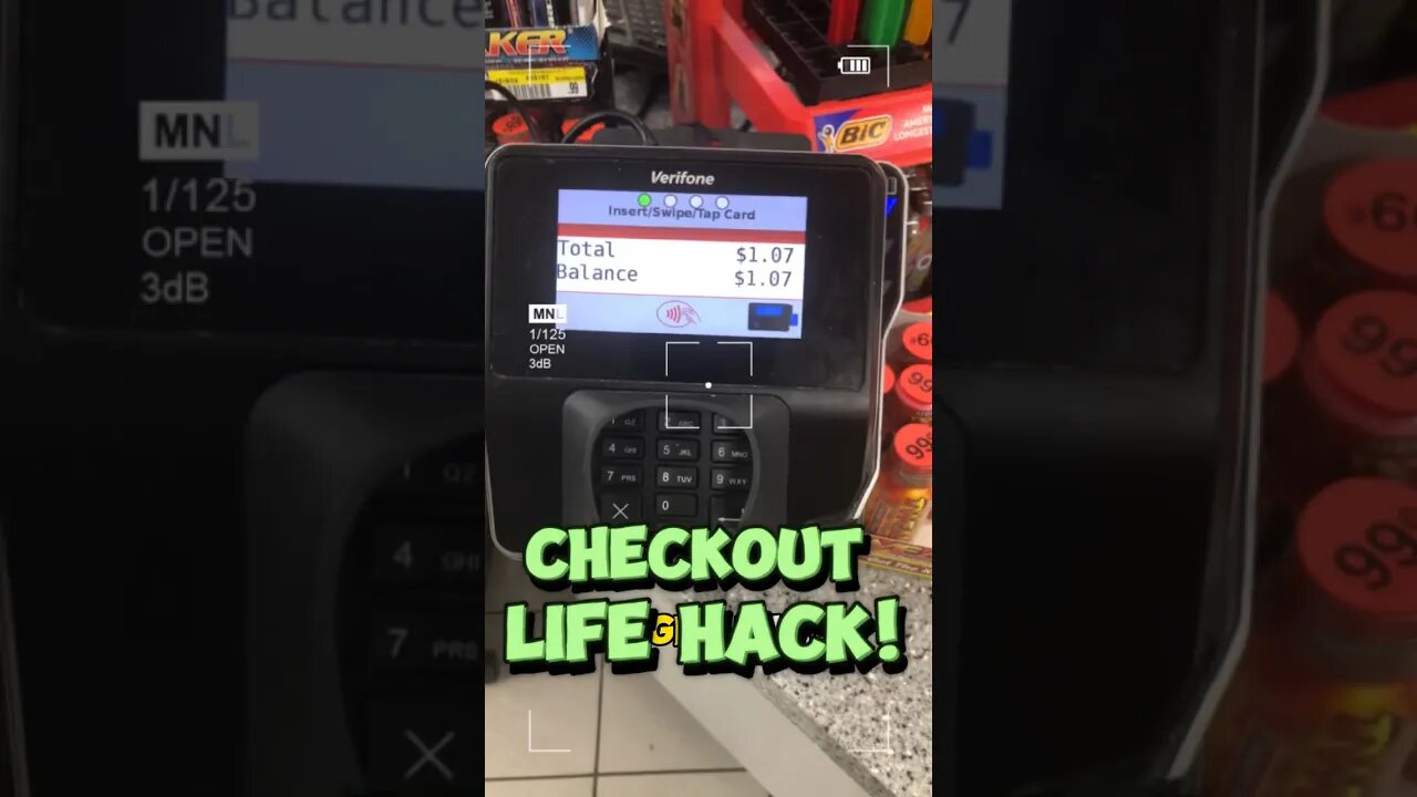 Speedy Checkout Life Hack! #hack #lifehacks #shortcut