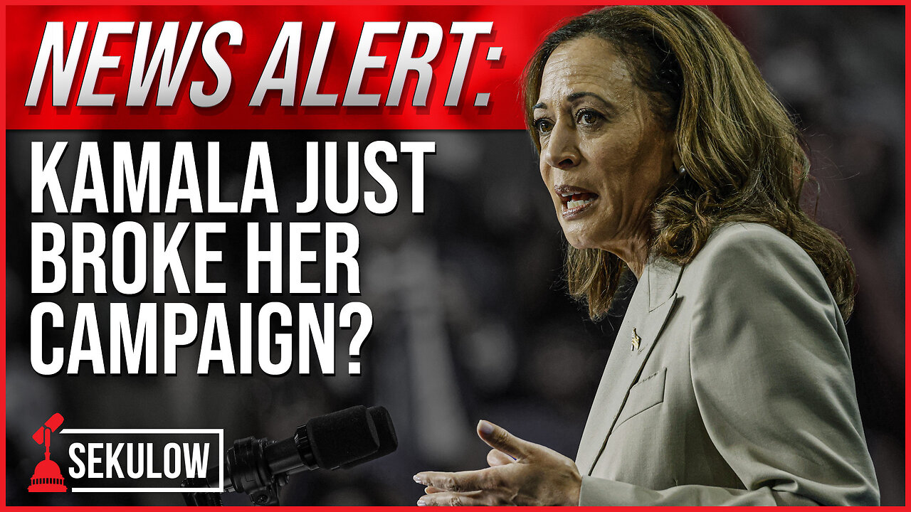 NEWS ALERT: Kamala Just Broke Her Campaign?