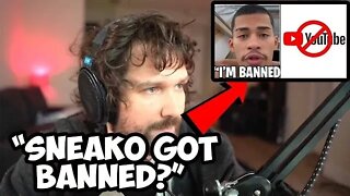 Destiny Reacts to SNEAKO Banned off YouTube!