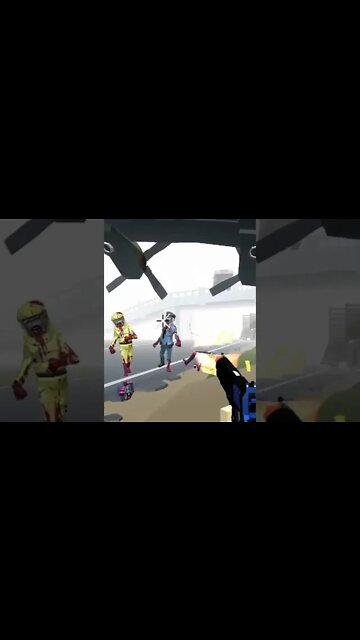 Zombie shooter! Rampage mode! I admit. It's satisfying. Rampage mode! #shorts