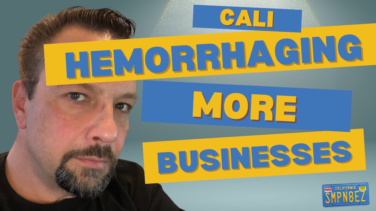 Hemorrhaging Businesses ... can California come back?