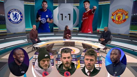 MOTD Chelsea vs Manchester United 1 - 1 Ian Wright And Alan Shearer Analysis All Reaction HD 720p