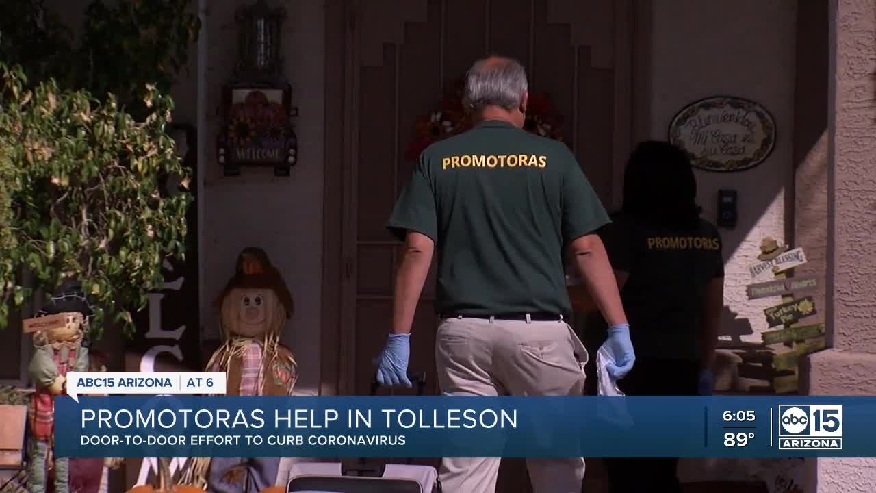 Tolleson goes door-to-door to stop COVID-19 spread