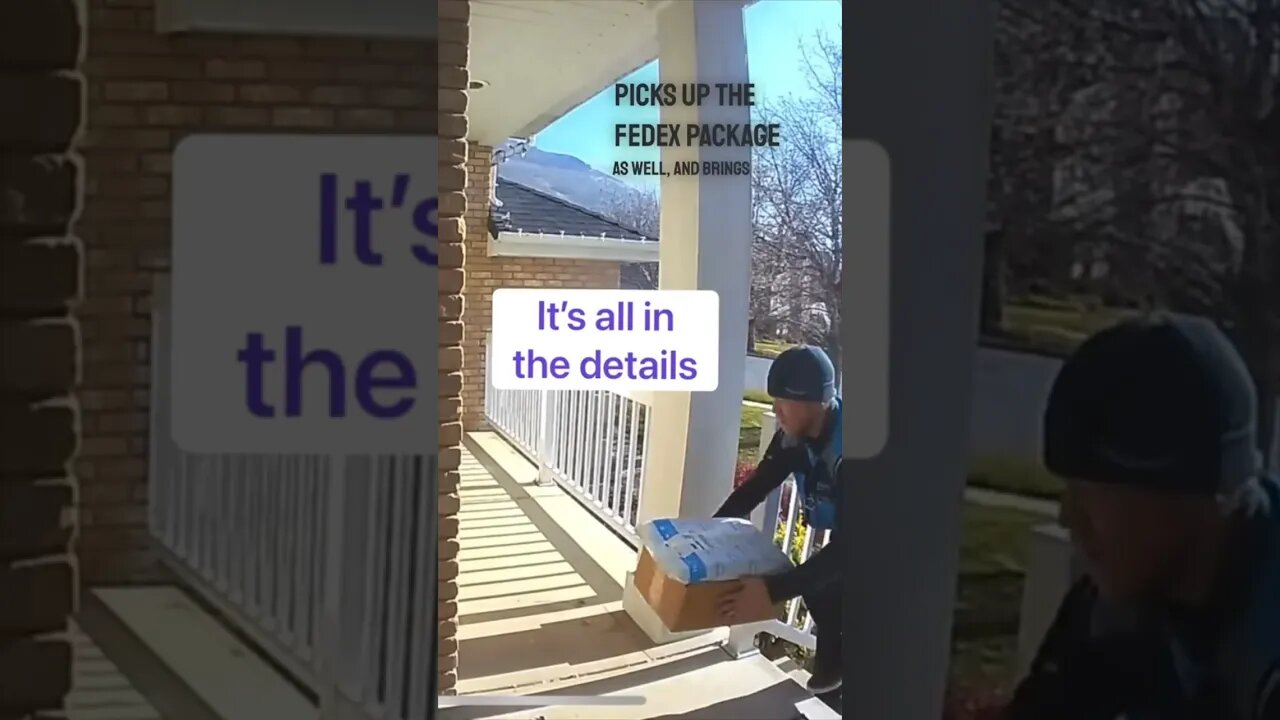 Amazon Worker Shows How To Deliver! 😎