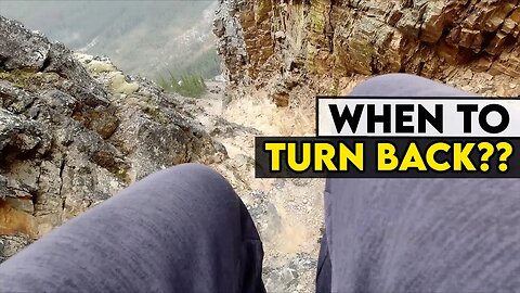 How to Stay Safe while Hiking | When to turn Back