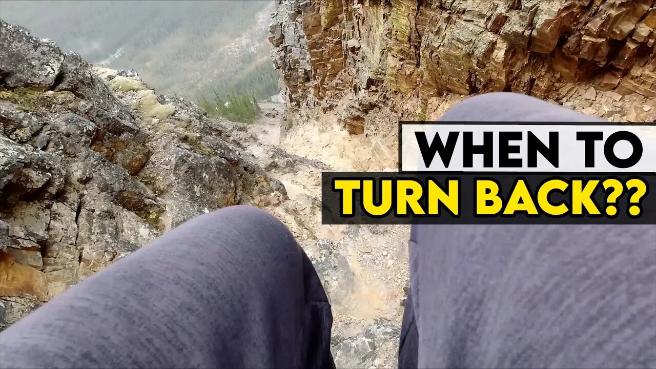How to Stay Safe while Hiking | When to turn Back
