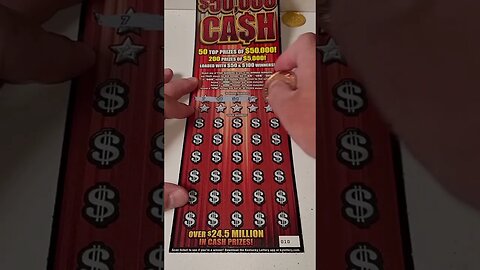 $50,000 Cash Lottery Tickets cost $30 a piece!