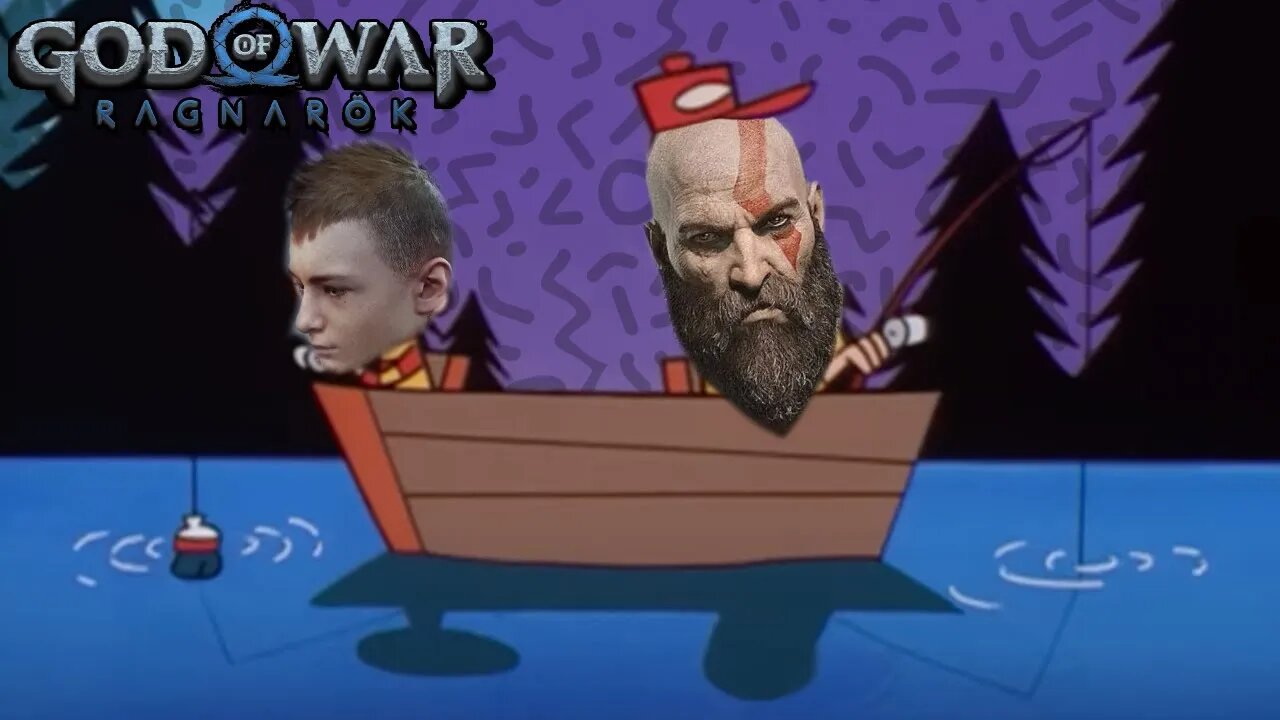 God of War Ragnarök: Father and Son Fishing Trip