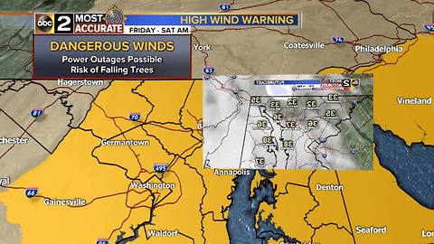 High Wind Warning Remains in Effect