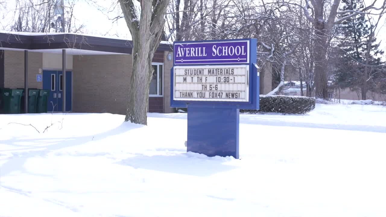 Averill Elementary in Lansing got 1,683 books from the Scripps Howard Foundation