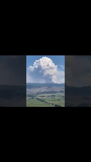 The Bowels Creek Fire in the Beaverhead-Deerlodge National Forest, Montana.
