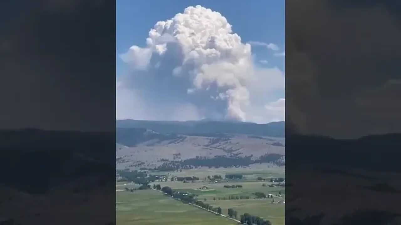 The Bowels Creek Fire in the Beaverhead-Deerlodge National Forest, Montana.