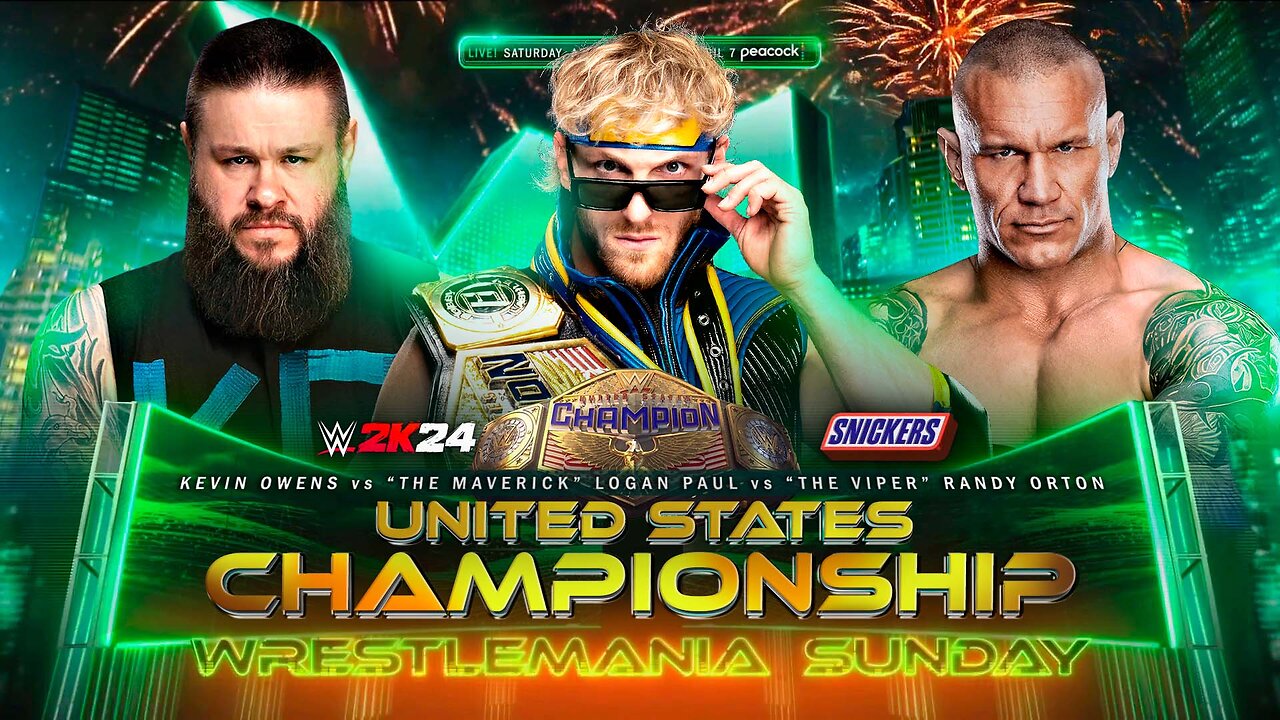 Logan Paul vs. Randy Orton vs. Kevin Owens in a United States Triple Threat match