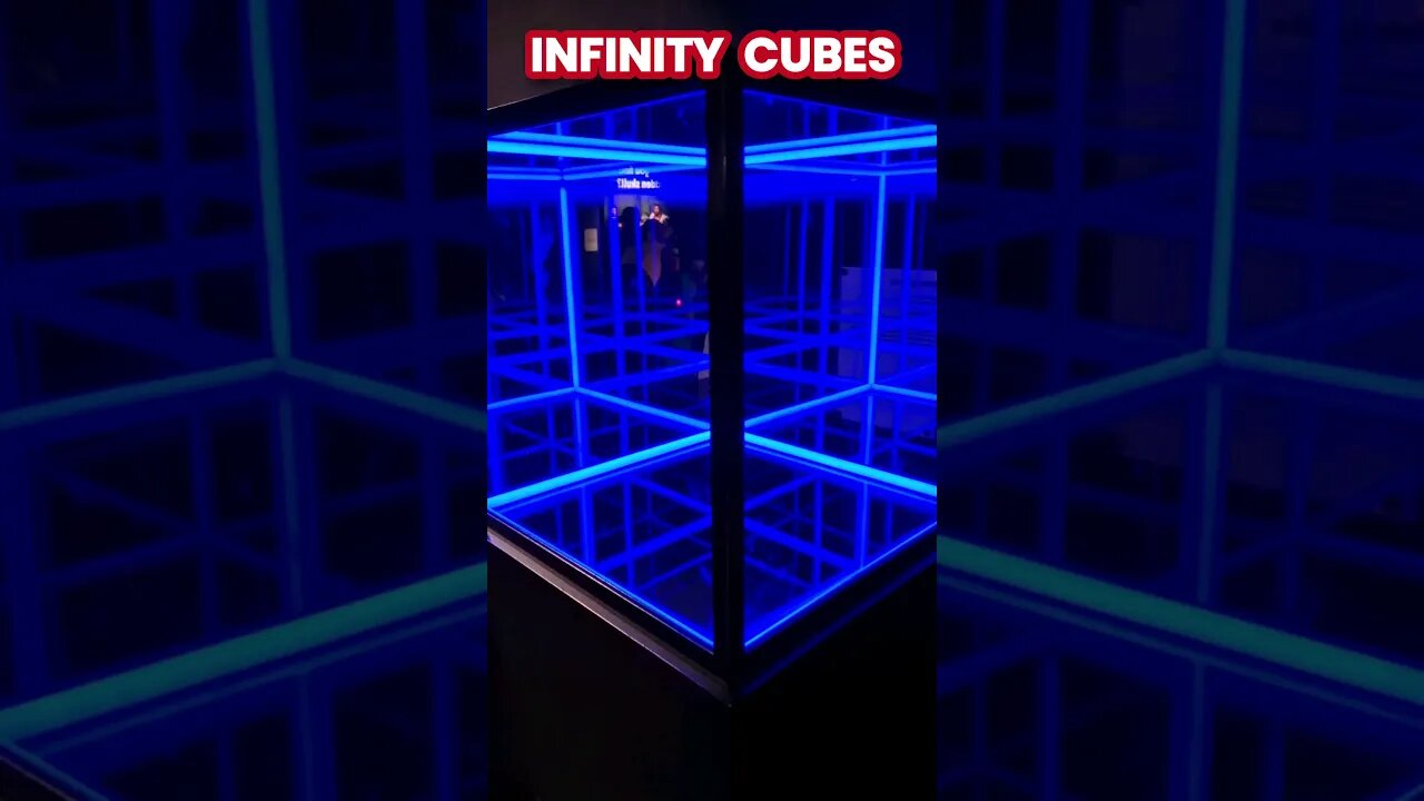 Are these INFINITY CUBES? #shorts #tesseract #cube #illusion