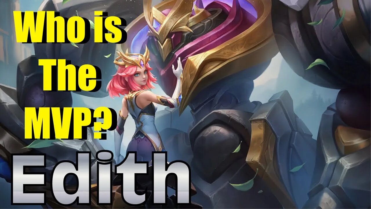 Edith for MVP? Mobile Legends | Edith Best Build 2023