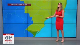 Frente fria se aproxima do RS; veja temperaturas no Centro-Sul | Previsão do Tempo