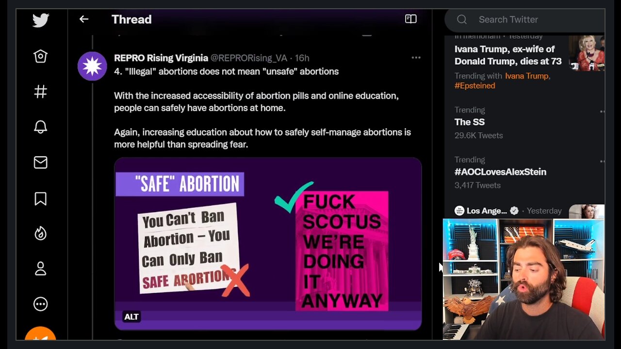 Pro-Abortion Protesters INFIGHTING Over Inclusive Language On Signs! LOL