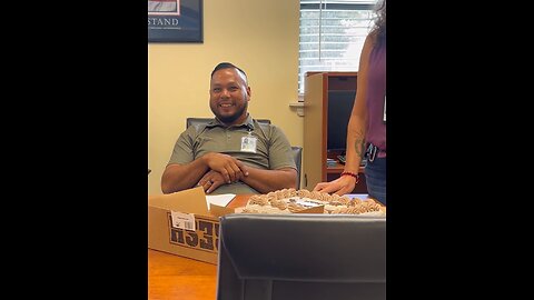 Mr. Shaun Gumataota birthday. Fun times at the office #worklife