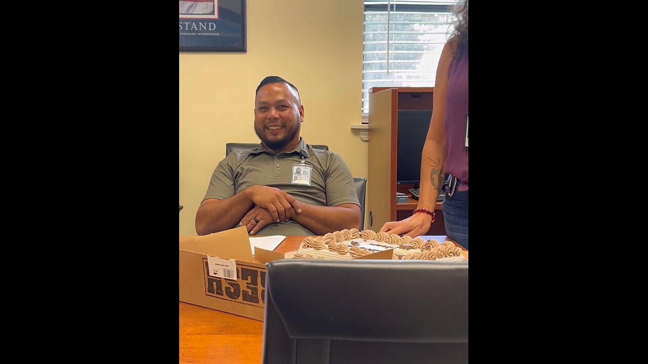 Mr. Shaun Gumataota birthday. Fun times at the office #worklife
