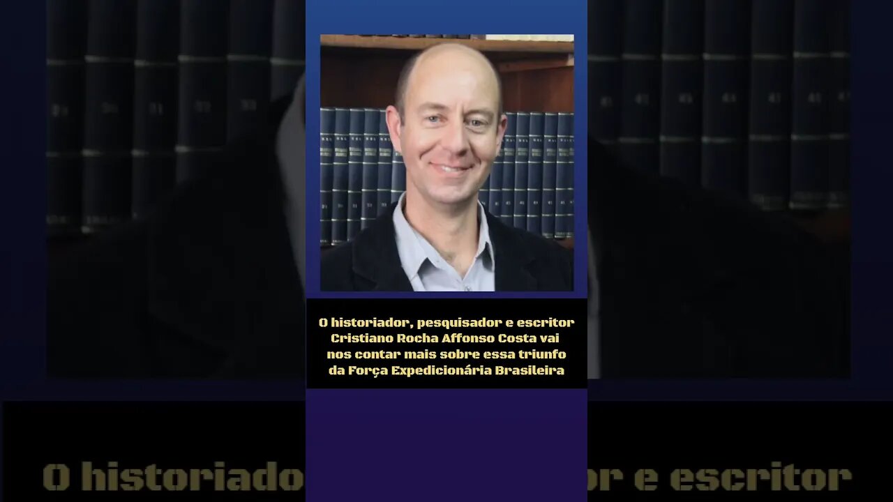 Assista a Live #127-A Tomada de Montese, aqui no Canal