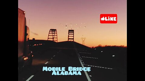 Mobile Bridge. Mobile Alabama at night. 🇱🇷✌️