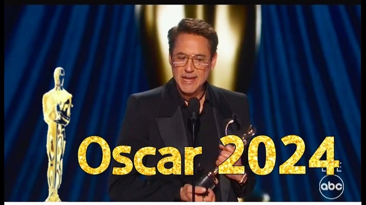 Oscar award show 2024 |RDJ win Oscar | best New video