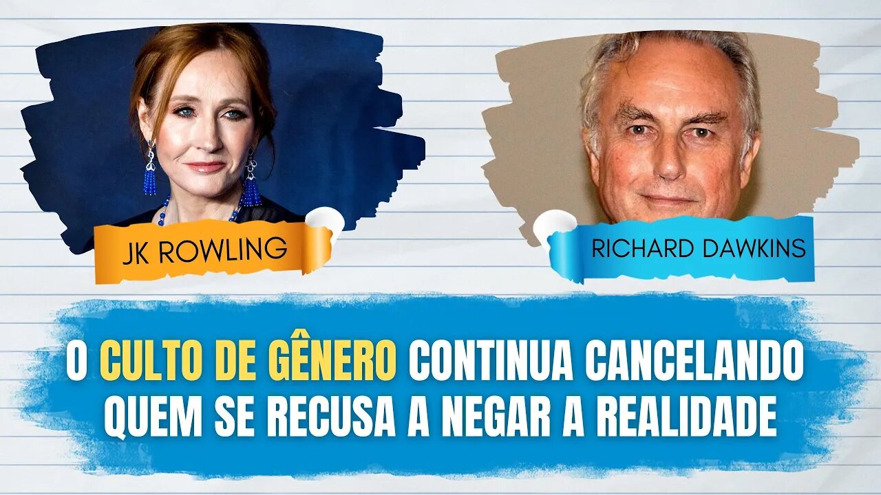 O CULTO DE GÊNERO CONTINUA CANCELANDO QUEM TEM AUTONOMIA PARA PENSAR