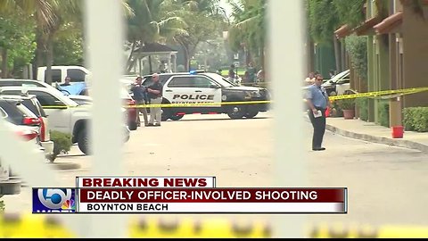 2 dead at Boynton Beach complex; Officer kills gunman