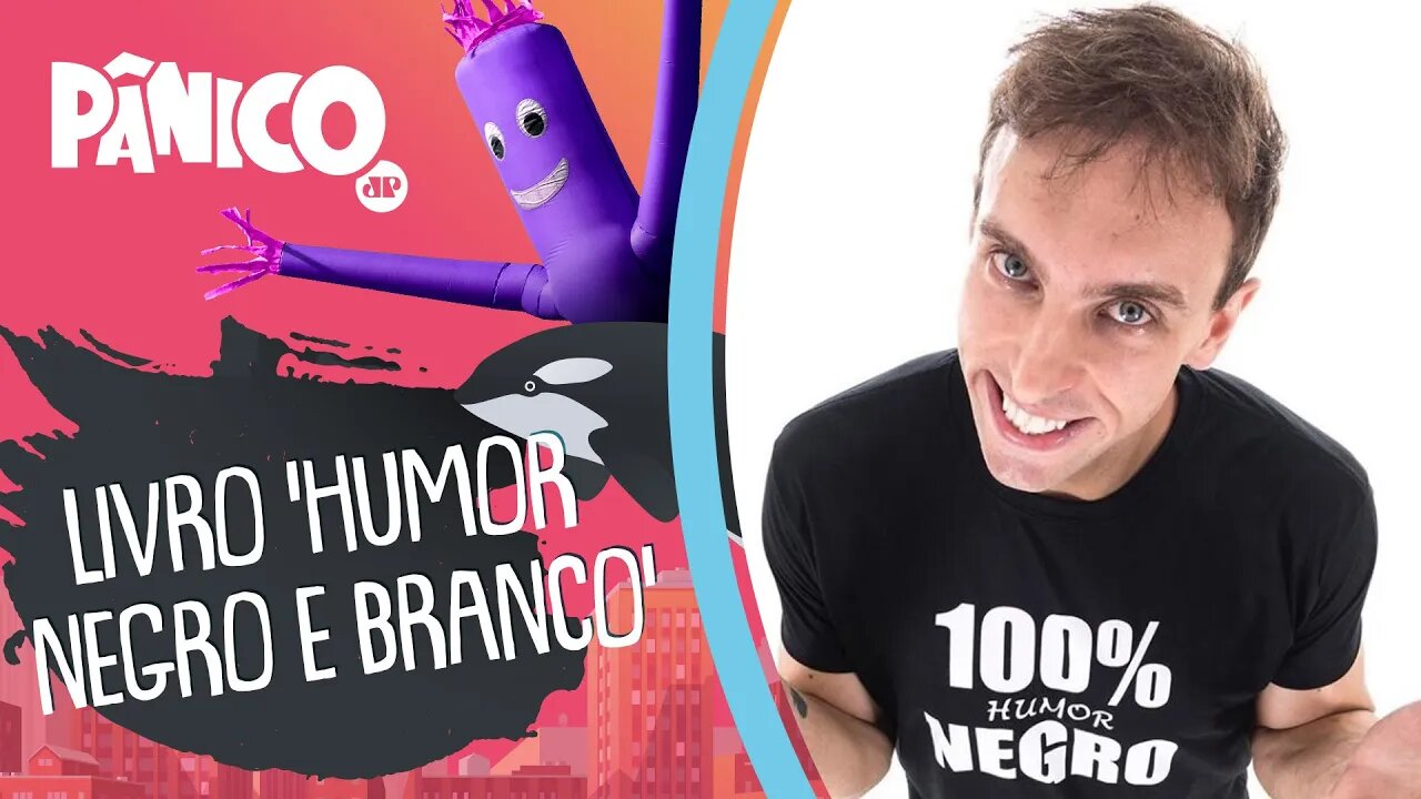 LÉO LINS FALA SOBRE O LIVRO 'HUMOR NEGRO E BRANCO'