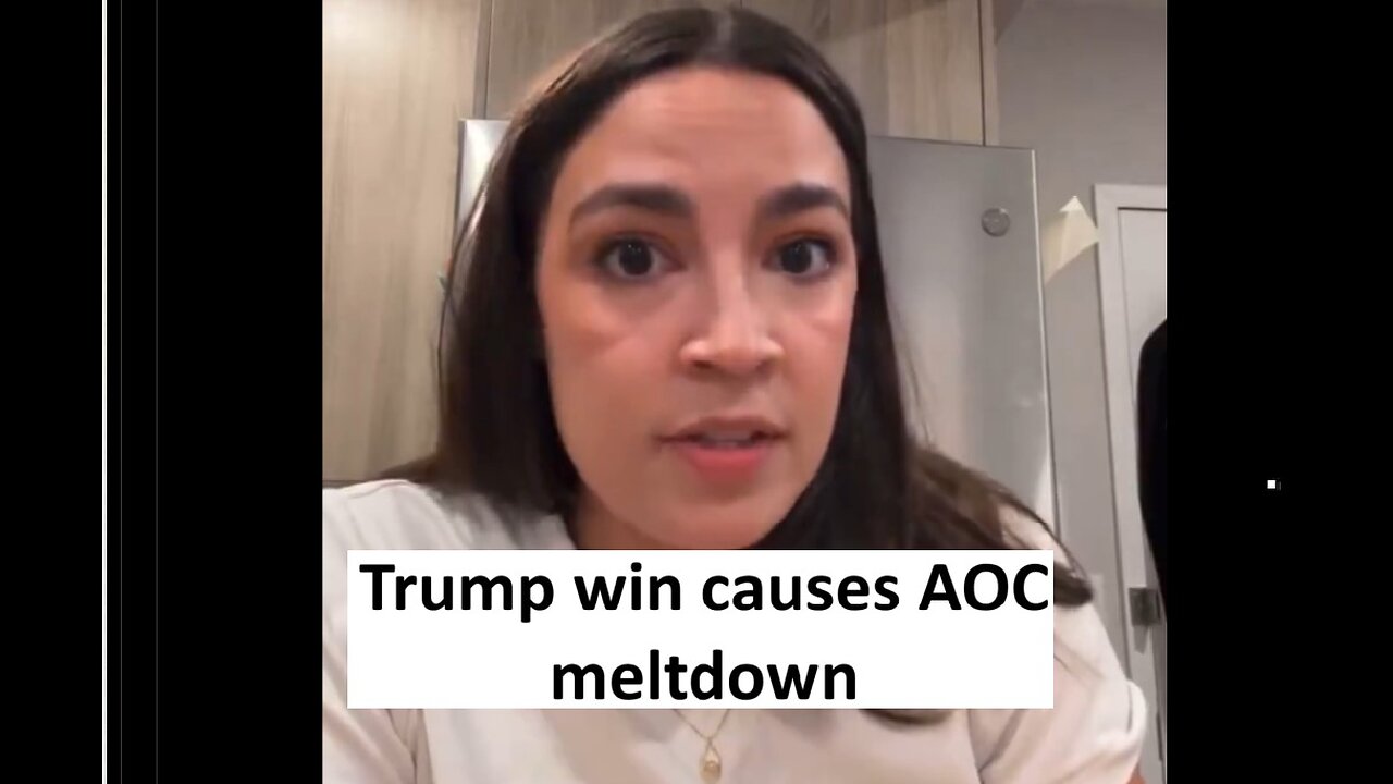 Trump win causes AOC meltdown