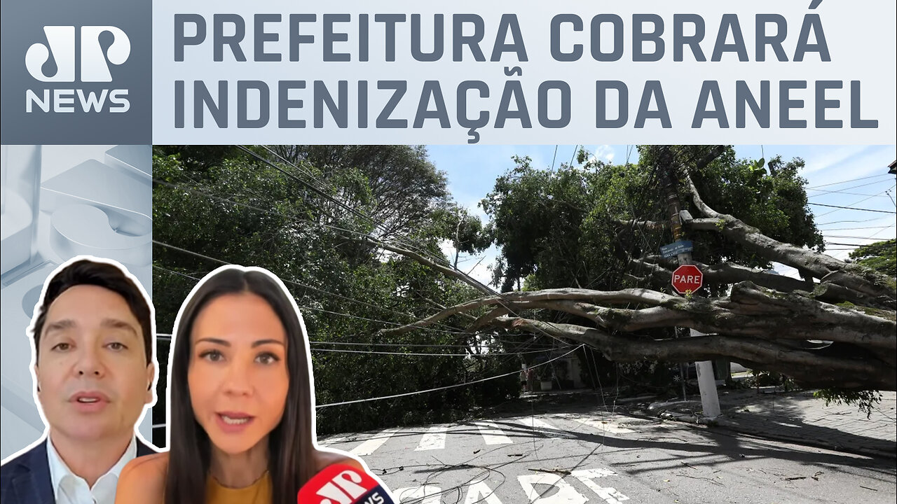 Klein e Dantas analisam os estragos causados pelo temporal de sexta (03) em SP