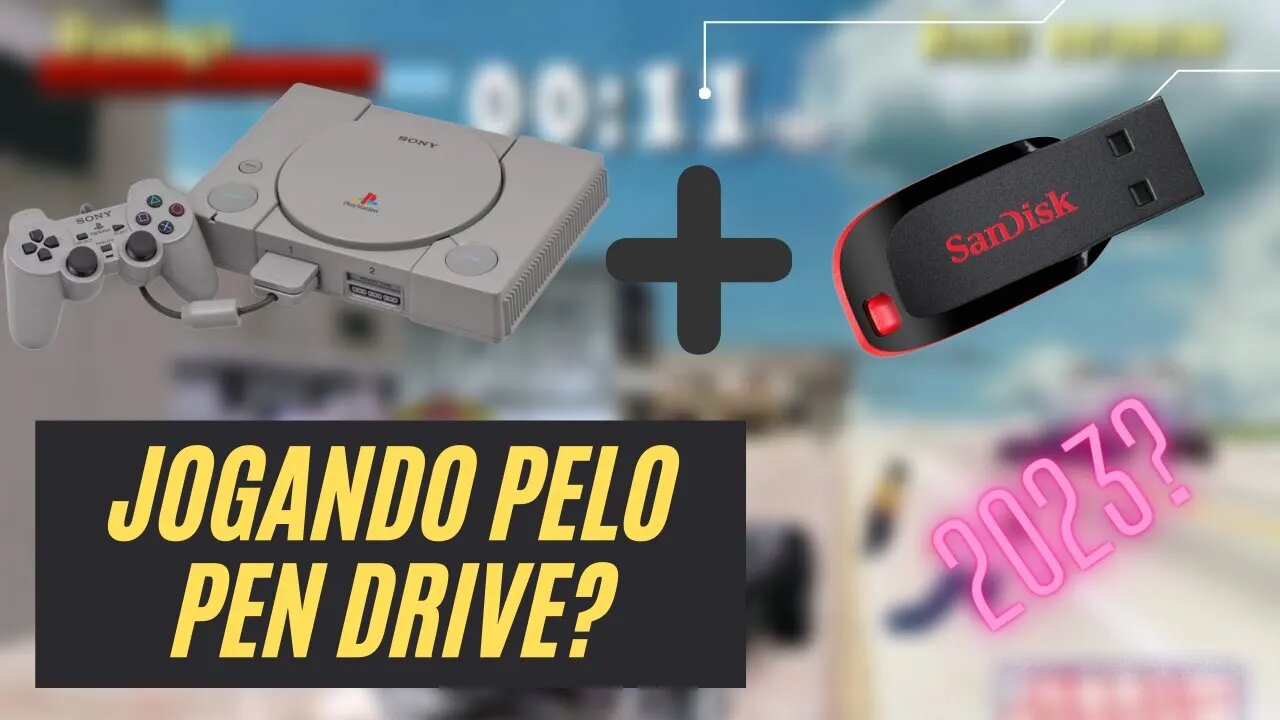 Como jogar PLAYSTATION 1 pelo PLAYSTATION 2! Metodo mais Facil!