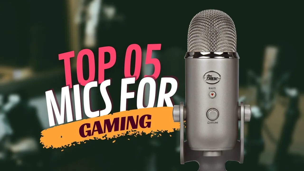 TOP 5 Best Microphones for Gaming and Streaming! USB Microphones review