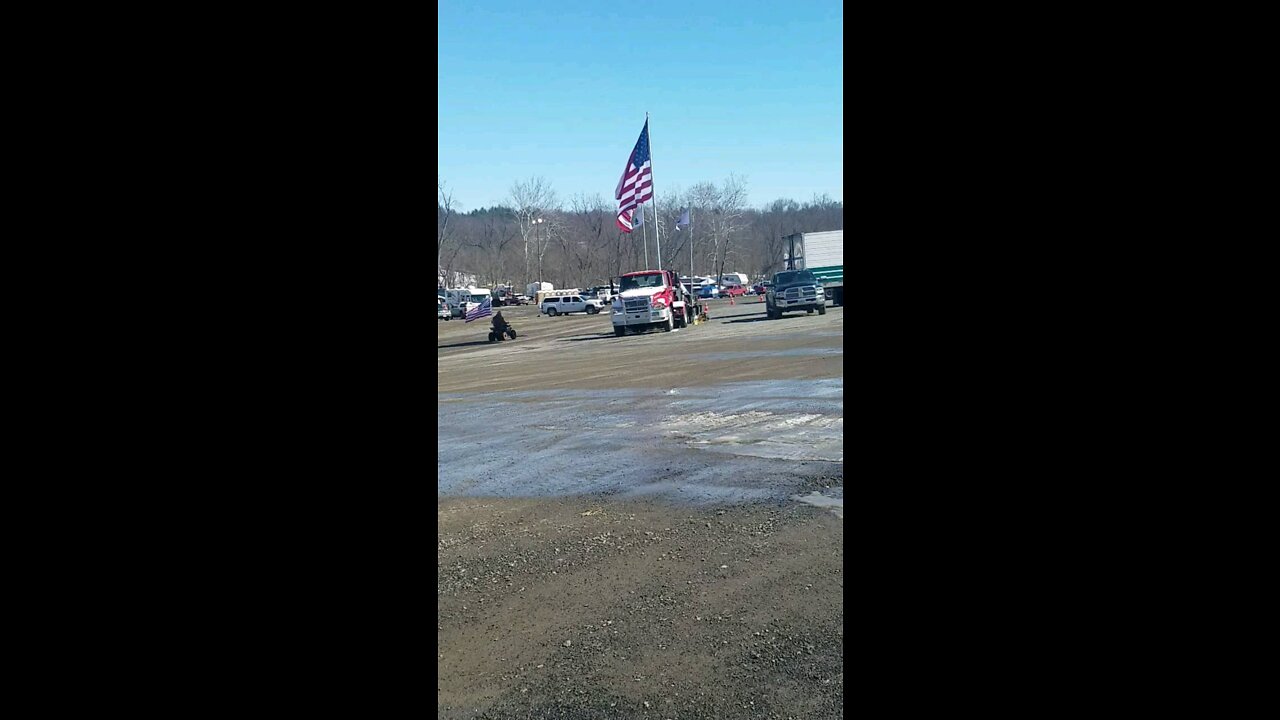 The people's Convoy March 13th 2022 Hagerstown Speedway